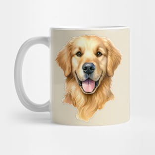 Golden Retriever Watercolor Mug